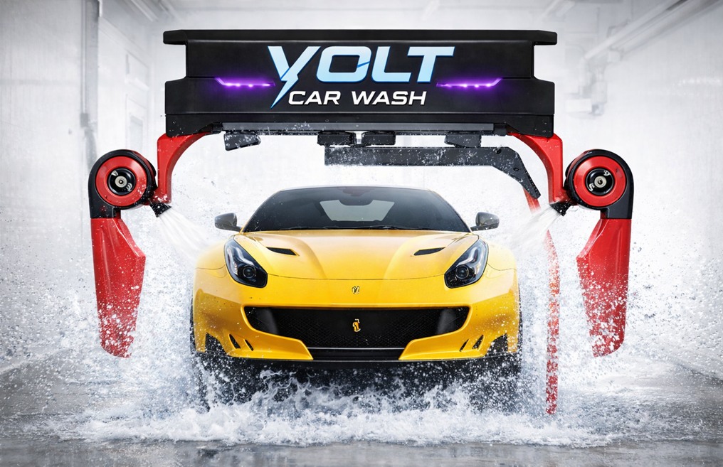 Fully Automatic Touchless Car Wash Machine | 360° High Pressure Car Wash System